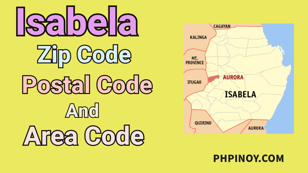 Isabela Zip Codes List - PHPinoy