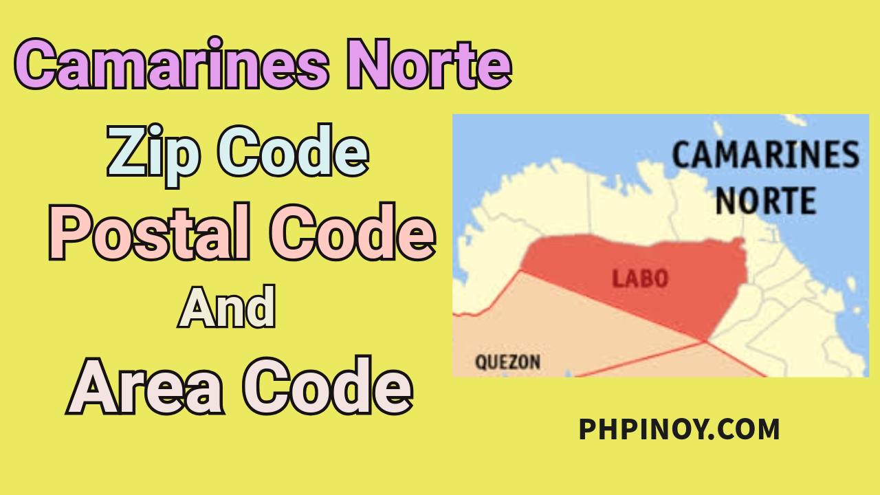 Camarines Norte ZIP Codes List - PHPinoy