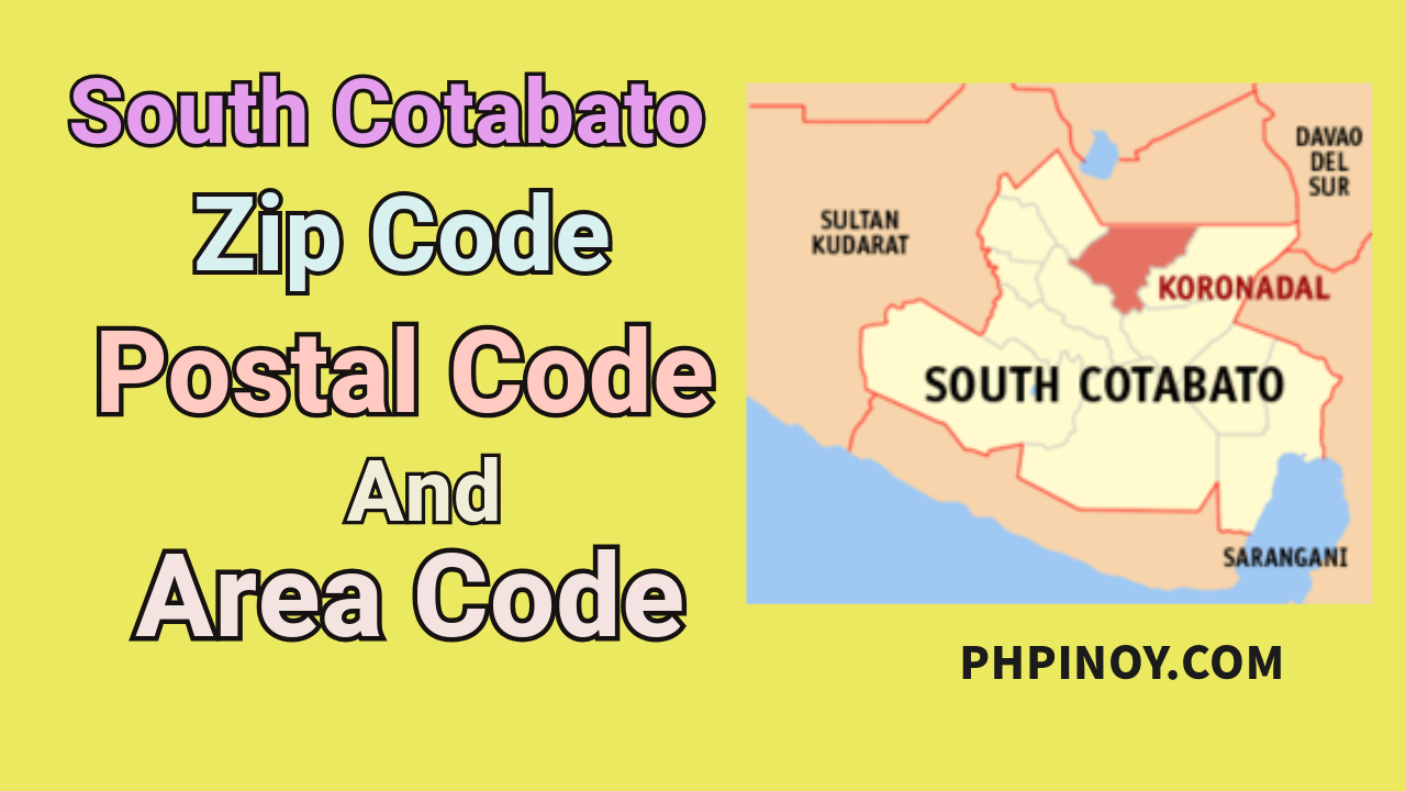 South Cotabato ZIP Codes List - PHPinoy