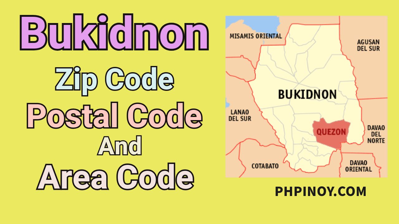Bukidnon ZIP Codes List - PHPinoy