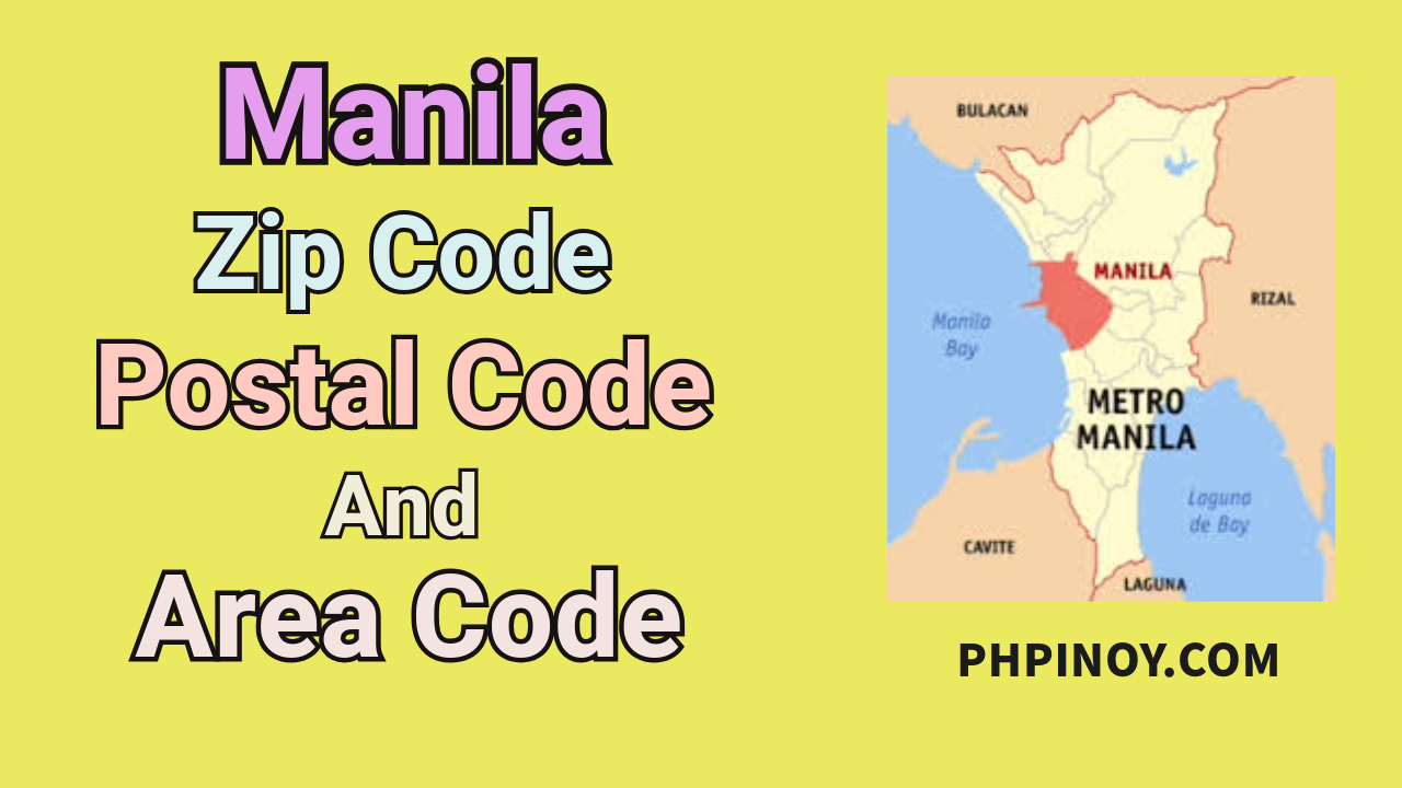 Manila ZIP Codes Lists - PHPinoy